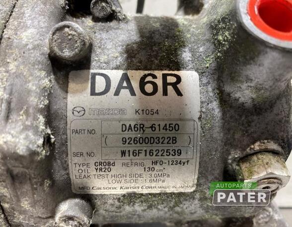 Klimakompressor Mazda CX-3 DK DA6R61450 P20284411