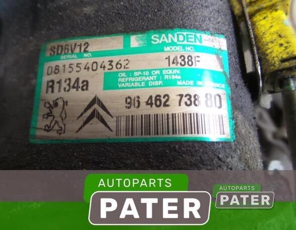 Air Conditioning Compressor PEUGEOT 206 Hatchback (2A/C), PEUGEOT 206 SW (2E/K)