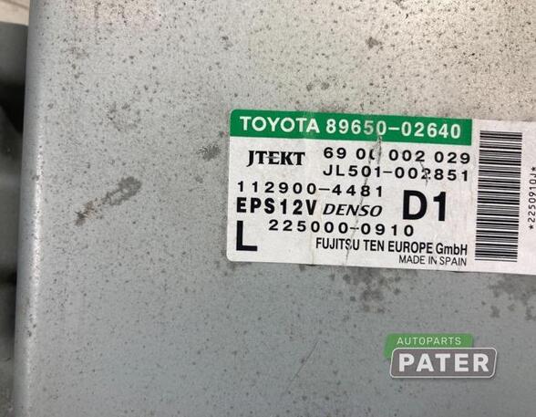 Control unit for power steering TOYOTA AURIS (_E15_), TOYOTA AURIS (_E18_), TOYOTA AURIS Estate (_E18_)