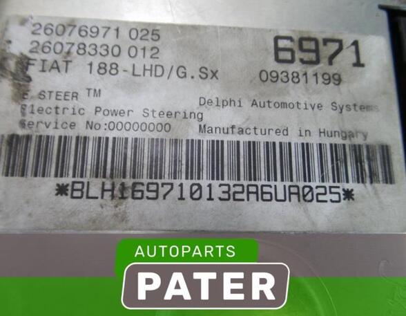 Control unit for power steering FIAT PUNTO (188_), FIAT PUNTO Hatchback Van (188_)