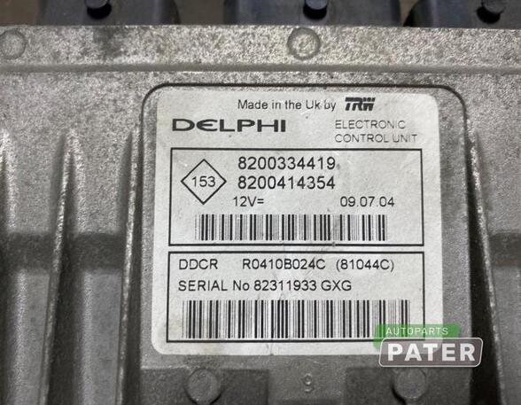 Control unit for engine RENAULT MEGANE II Estate (KM0/1_)