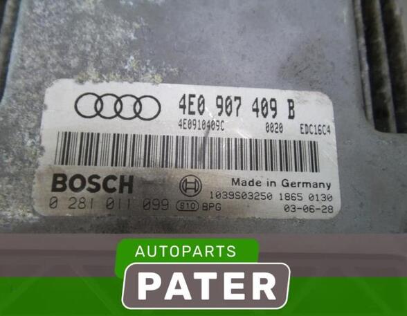 Control unit for engine AUDI A8 (4E2, 4E8)