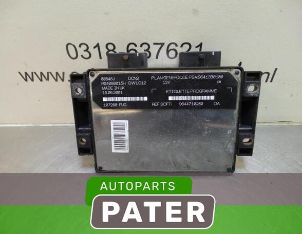 Control unit for engine PEUGEOT 206 Hatchback (2A/C)