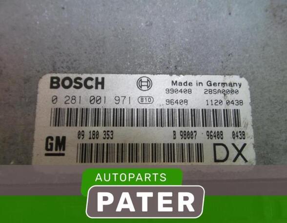 Regeleenheid motoregeling OPEL ASTRA G Hatchback (T98)