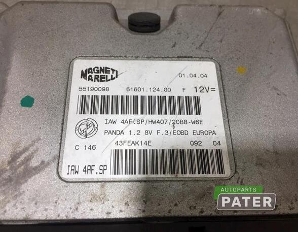 Control unit for engine FIAT PANDA (169_)