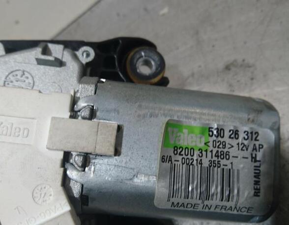 Wiper Motor RENAULT TWINGO II (CN0_)