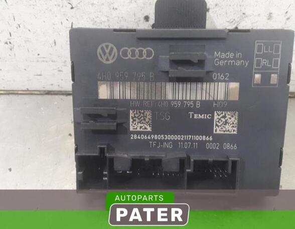 Central Locking System VW TOUAREG (7P5, 7P6)