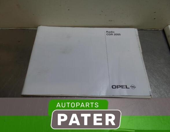 Operation manual OPEL VECTRA C Estate (Z02)