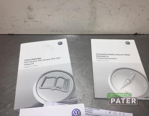 Operation manual VW GOLF VII Variant (BA5, BV5)