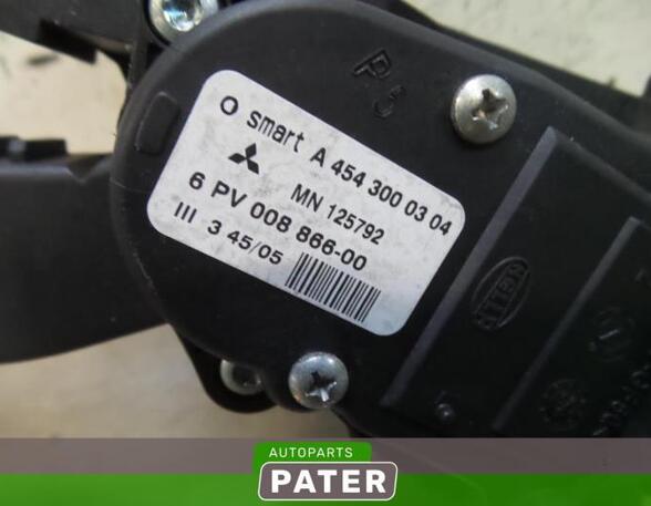 Pedalbelag für Fahrpedal Smart Forfour 454 A4543000304 P7443699