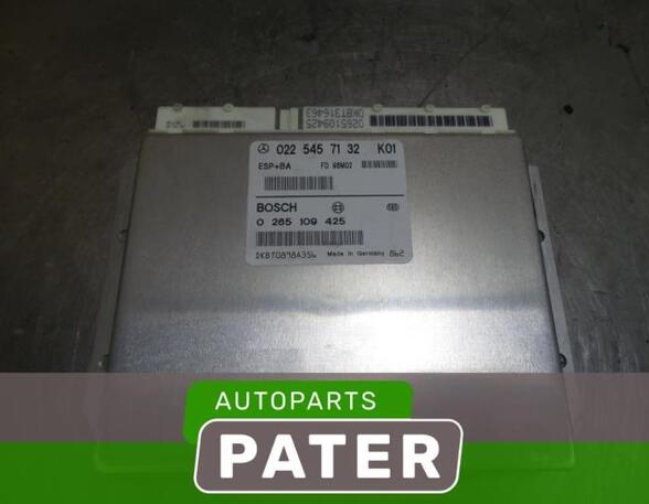 Control unit for electronic stability program ESP MERCEDES-BENZ A-CLASS (W168)