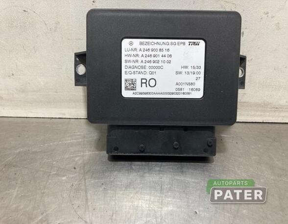 Control unit for fixing brake MERCEDES-BENZ CLA Coupe (C117)