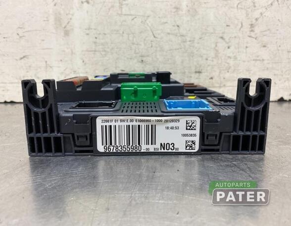 Control unit central electric (BCM) PEUGEOT 208 I (CA_, CC_)