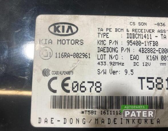 Computer Boordnet (BCM/BDC) KIA PICANTO (TA), KIA PICANTO (JA)