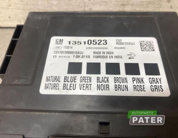 Control unit central electric (BCM) OPEL KARL (C16)