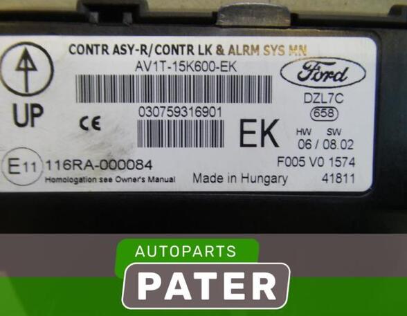 Control unit central electric (BCM) FORD FIESTA VI (CB1, CCN)