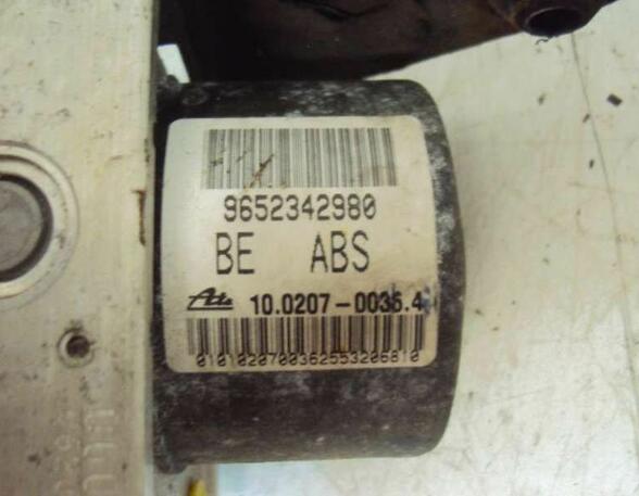 ABS Hydraulisch aggregaat PEUGEOT 206 Schrägheck (2A/C)