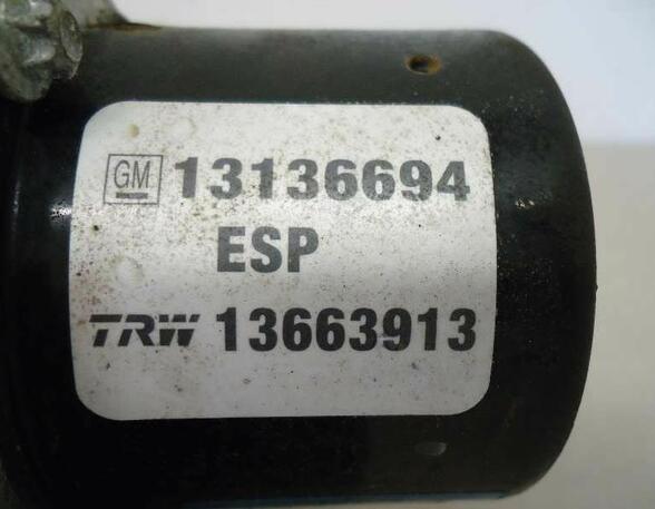 Abs Hydraulic Unit OPEL Vectra C CC (--)