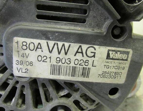 Alternator VW Passat (3C2)