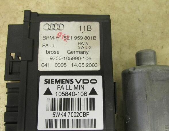 Motor Fensterheber links vorn  AUDI A4 AVANT (8E5  B6) 1.9 TDI 96 KW