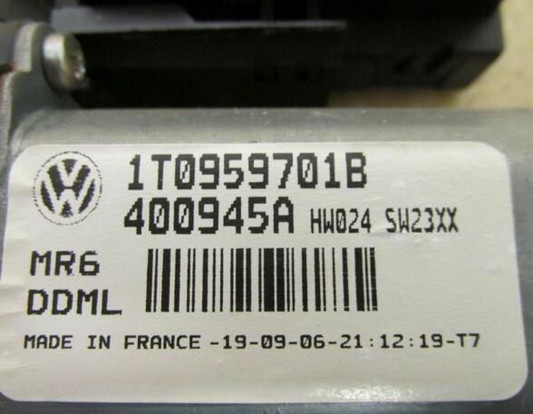 Electric Window Lift Motor VW Touran (1T1, 1T2)