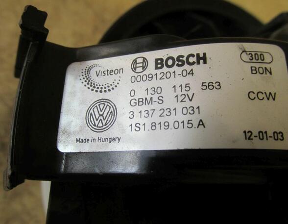 Interior Blower Motor VW UP! (121, 122, 123, BL1, BL2, BL3)