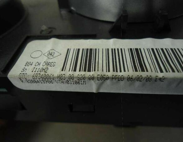 Heating & Ventilation Control Assembly RENAULT Megane II Kombi (KM0/1)