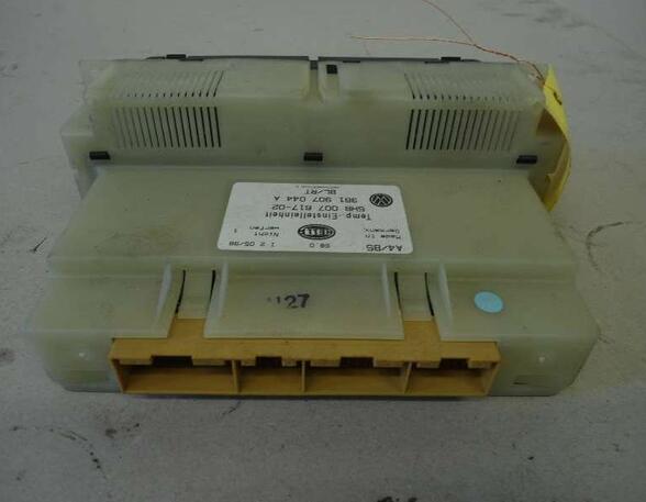 Heating & Ventilation Control Assembly VW Golf IV (1J1)