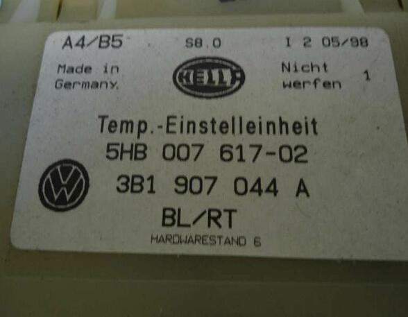 Heating & Ventilation Control Assembly VW Golf IV (1J1)