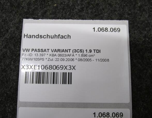 Handschoenenvak VW PASSAT Variant (3C5)