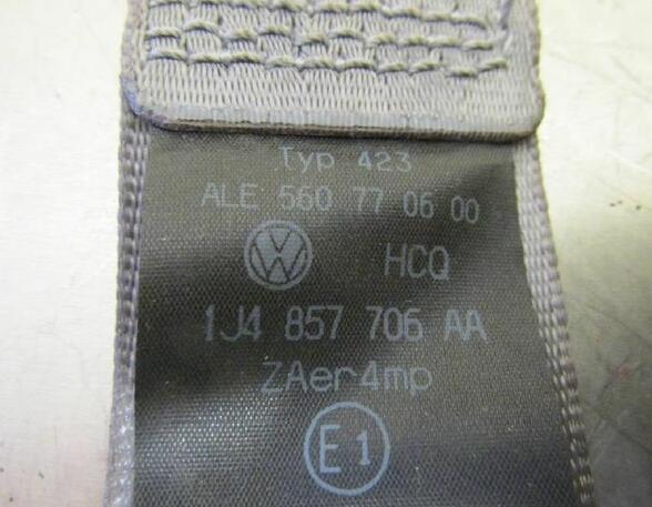 Safety Belts VW Golf IV (1J1)