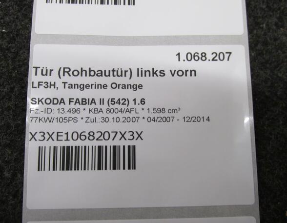 Deur SKODA FABIA II (542)