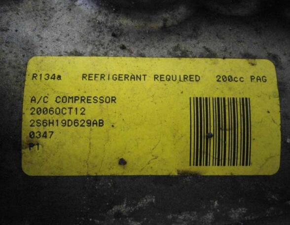 Air Conditioning Compressor FORD Fiesta V (JD, JH)