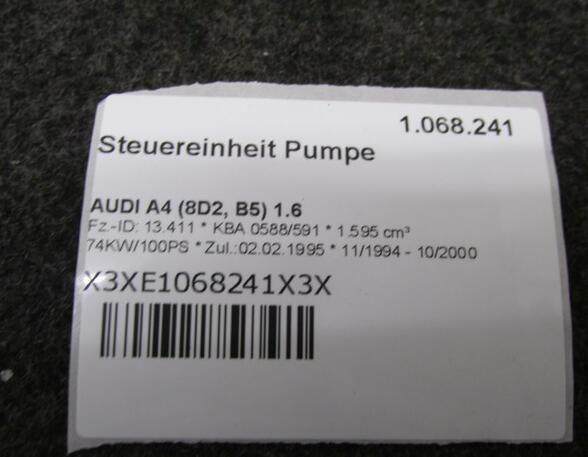 Steuereinheit Pumpe Zentralverriegelung  AUDI A4 (8D2  B5) 1.6 74 KW