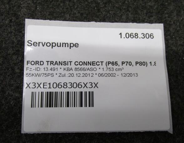 Stuurbekrachtigingspomp FORD TRANSIT CONNECT (P65_, P70_, P80_)