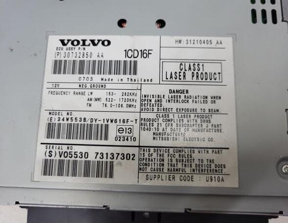 CD-Radio VOLVO C30 (533)