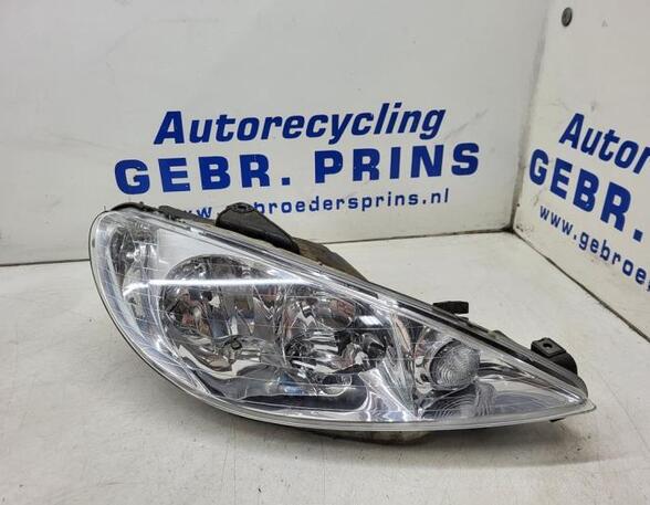 Headlight PEUGEOT 206 CC (2D)