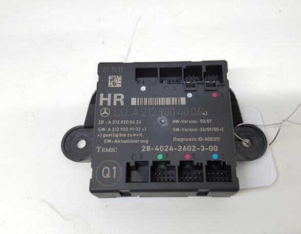 Control unit MERCEDES-BENZ C-Klasse (W204)