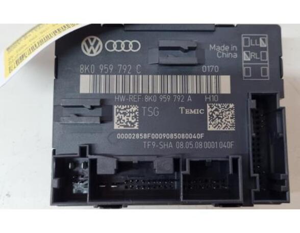 Control unit AUDI A4 Avant (8K5, B8), AUDI A5 Sportback (8TA)