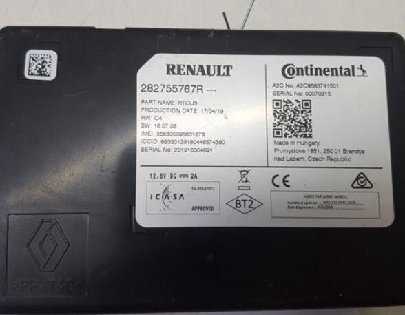 Control unit RENAULT Captur I (H5, J5)