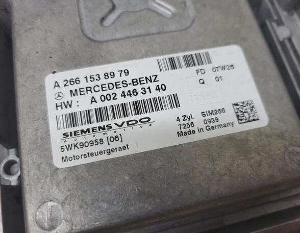 Control unit MERCEDES-BENZ A-Klasse (W169)