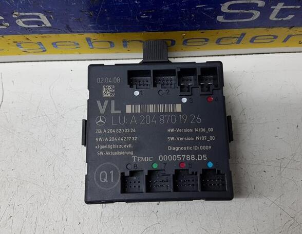 Control unit MERCEDES-BENZ C-CLASS (W204)