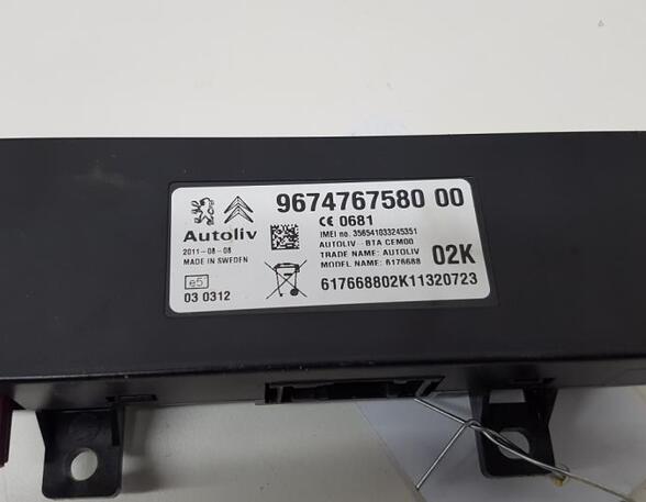 Control unit PEUGEOT 308 I (4A_, 4C_), PEUGEOT 308 SW I (4E_, 4H_)