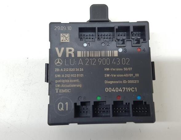 Control unit MERCEDES-BENZ GLK-CLASS (X204)