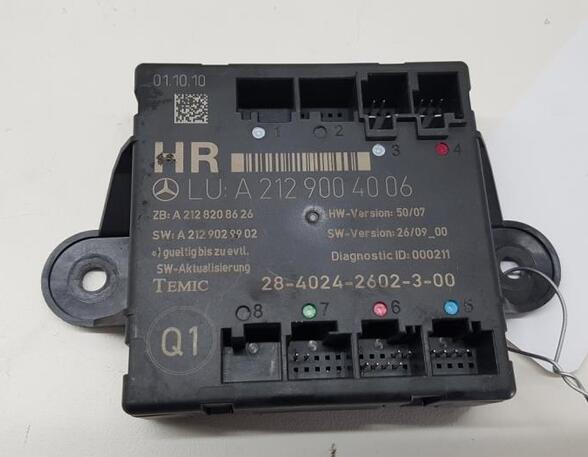 Control unit MERCEDES-BENZ GLK-CLASS (X204)