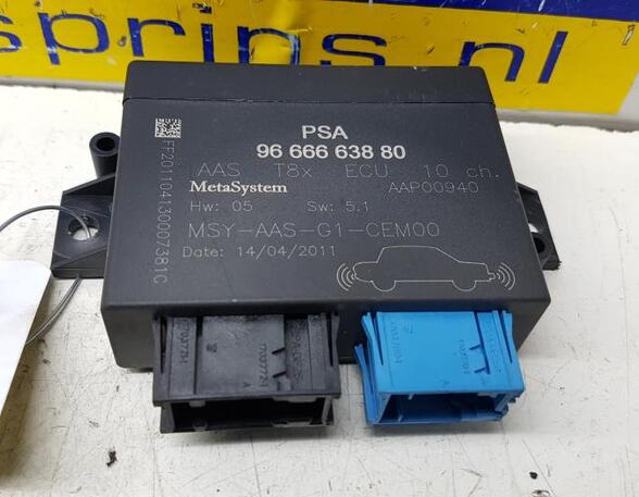 Control unit for parking support PEUGEOT 3008 MPV (0U_), PEUGEOT 3008 SUV (MC_, MR_, MJ_, M4_)