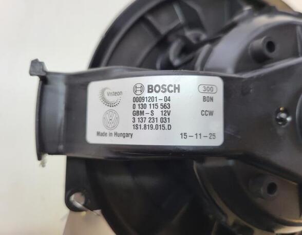 Interior Blower Motor VW UP! (121, 122, 123, BL1, BL2, BL3), VW Load UP (121, 122, BL1, BL2)