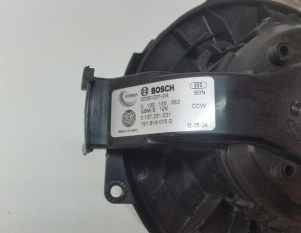 Interior Blower Motor VW UP! (121, 122, 123, BL1, BL2, BL3), VW Load UP (121, 122, BL1, BL2)