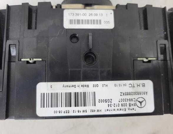 Heating & Ventilation Control Assembly MERCEDES-BENZ SPRINTER 3-t Van (906)