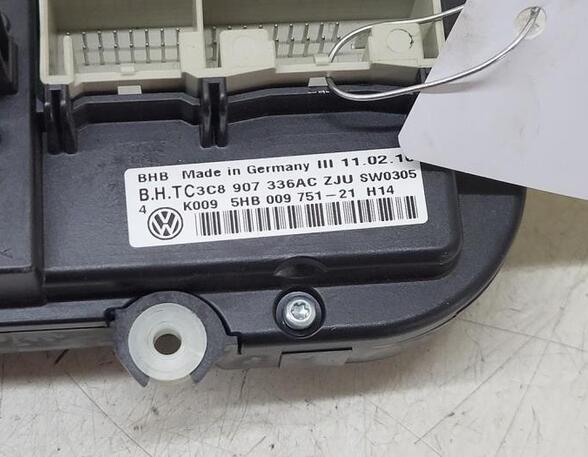 Heating & Ventilation Control Assembly VW GOLF PLUS (5M1, 521), VW GOLF PLUS Van (521)